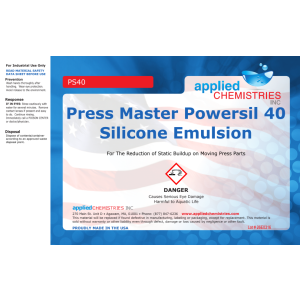 Press Master PowerSil Silicone Emulsion 55G
